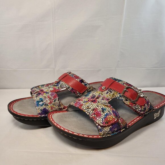 Alegria Shoes - Alegria by PG Lite Peggy Slip On Sandal Size 38 EU Blissful Red